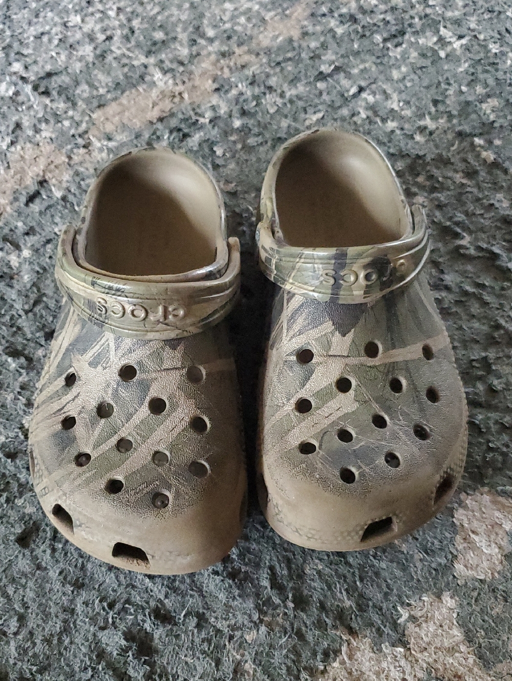 Camo Crocs - Kids C12